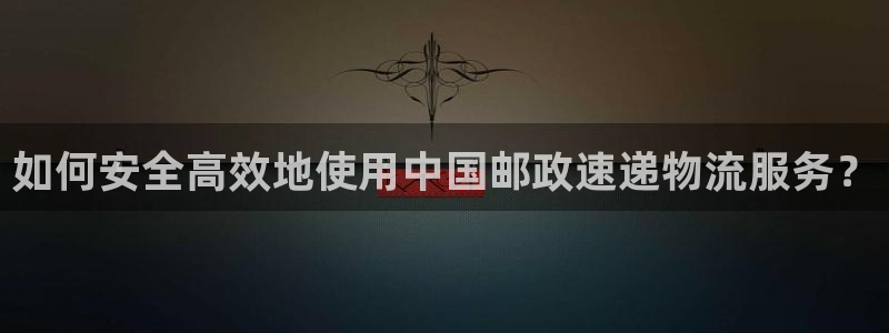 多多28官网多少：如何安全高效地使用中国邮政速递物流服务？